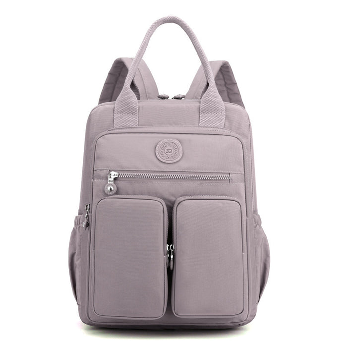 Mochila multifuncional de gran capacidad para mujer, impermeable y de viaje.