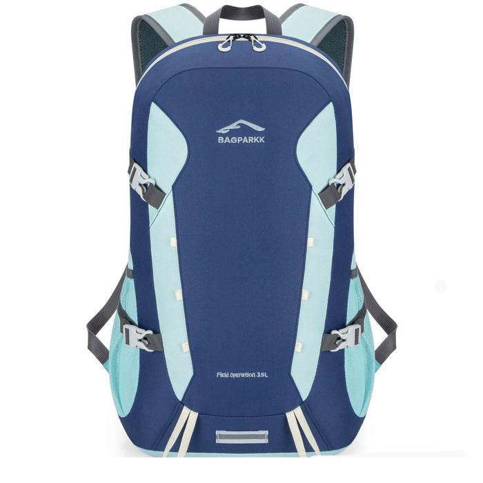 Mochila deportiva de doble hombro, gran capacidad, para viajes al aire libre, plegable e impermeable.