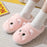 Autumn And Winter Cotton Slippers Men And Women Couple Kitty Cartoon