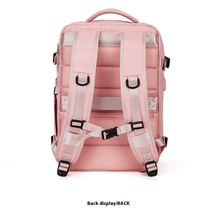 Backpack Women's Large Capacity Travel Men's Business Trip Can Be Expanded