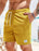Lace-up Drawstring Shorts Summer Corduroy Sports Short Pants Mens Clothing