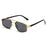 Women's Fashion Retro Small Frame Metal Sun Glasses