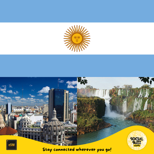 Get your Argentina eSIM data plan online. Enjoy high-speed internet and avoid roaming fees. Connect instantly while discovering Argentina.