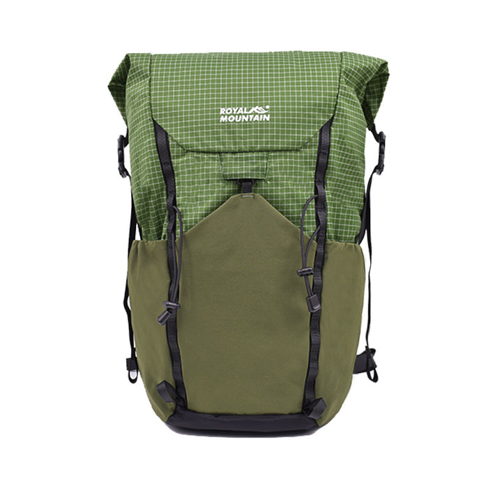 Sac à dos pliable de 25 L, léger et incurvé, conçu pour l'extérieur.