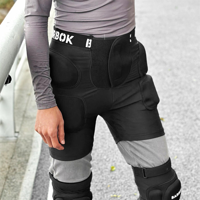 Pantalones de protección para la cadera, para patinaje sobre ruedas, patineta, equipo de esquí, anticaídas