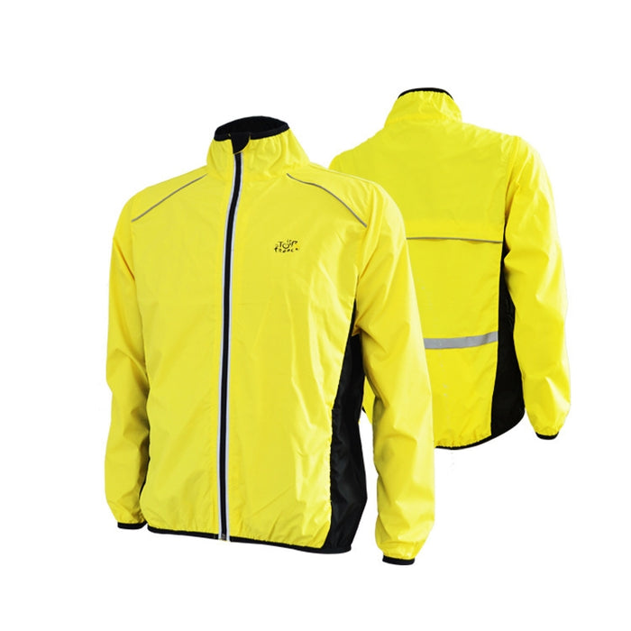 Chaqueta deportiva fina impermeable y cortavientos de secado rápido para exteriores