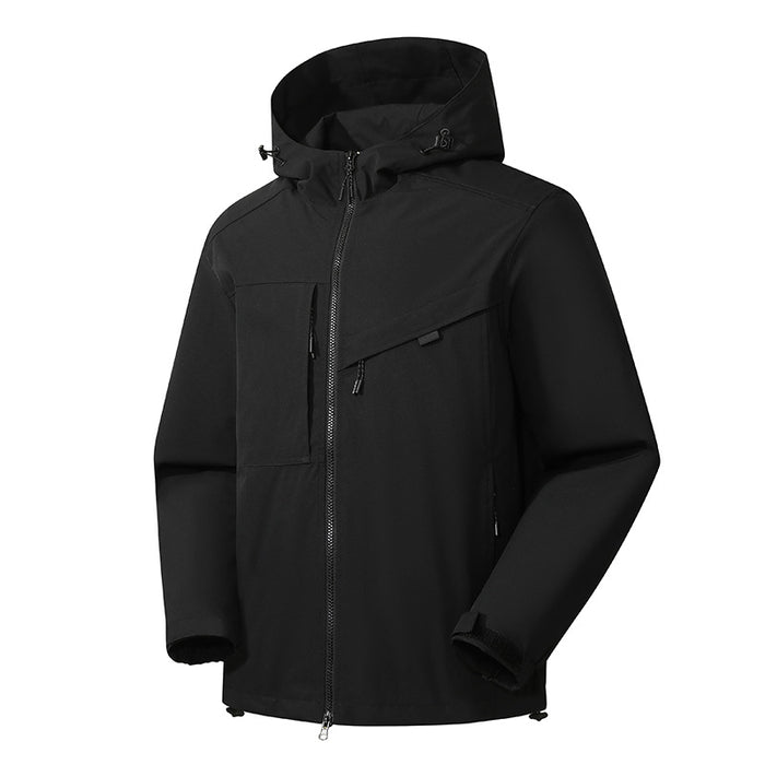 Veste imperméable et coupe-vent d'extérieur pour hommes et femmes, même style