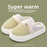 Cotton Slippers Women's Warm Color Matching Slippers