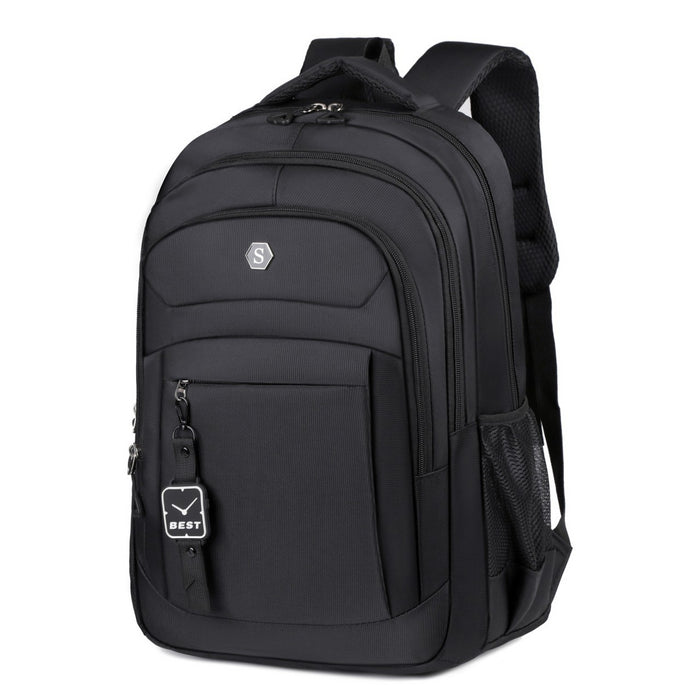 Sac à dos de voyage d'extérieur élégant grande capacité, sacoche pour ordinateur portable étudiant