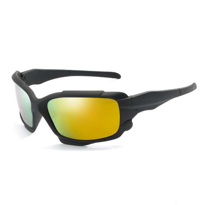 Lunettes de soleil polarisées pour homme, idéales pour les activités de plein air comme la moto