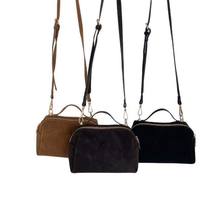 Sac à bandoulière carré rétro