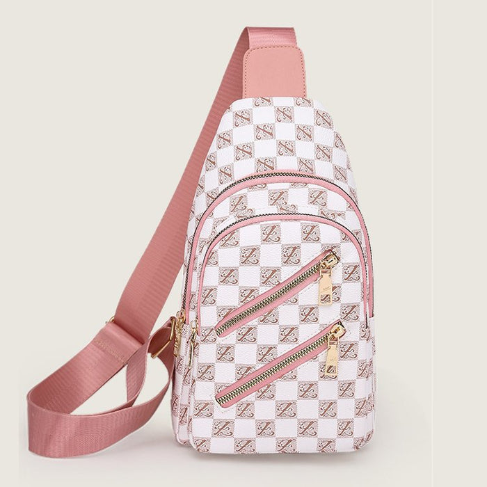 Sac à dos de voyage en cuir PU souple texturé, décontracté et léger, grande capacité, à bandoulière