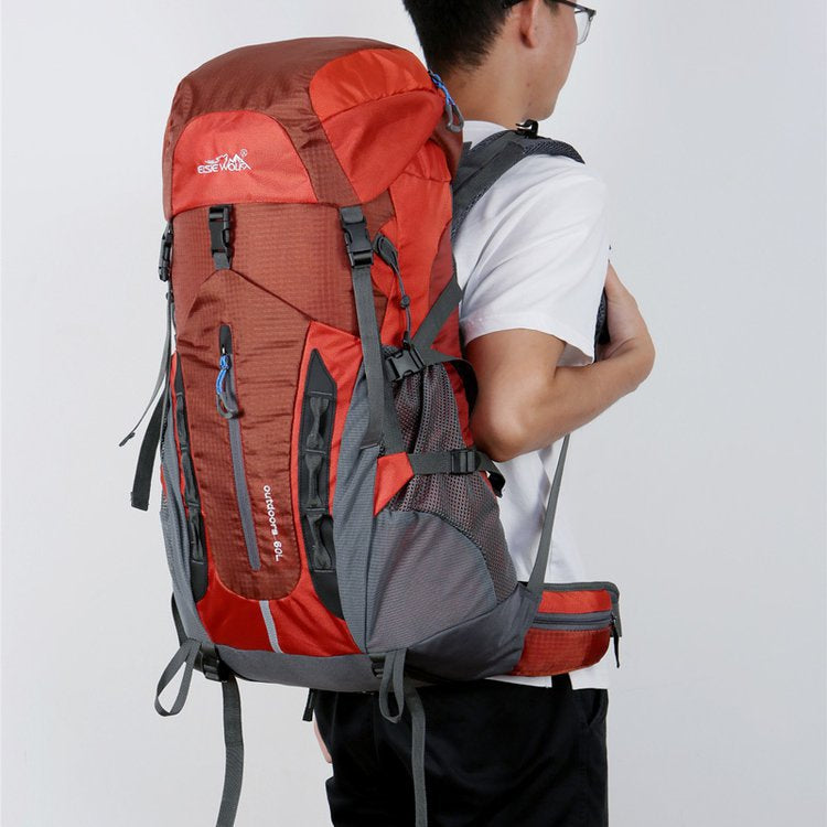 Large Capacity 70L Backpack Outdoor Sports Outdoor Mountaineering Bag
