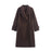 Womens Loose Elegant And Minimalist Long Coat