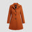 Womens Autumn Winter New Arrival Fashionable Casual Stand-Up Collar Coat
