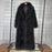 Womens Elongated Wool Coat With A Tailored Lapel