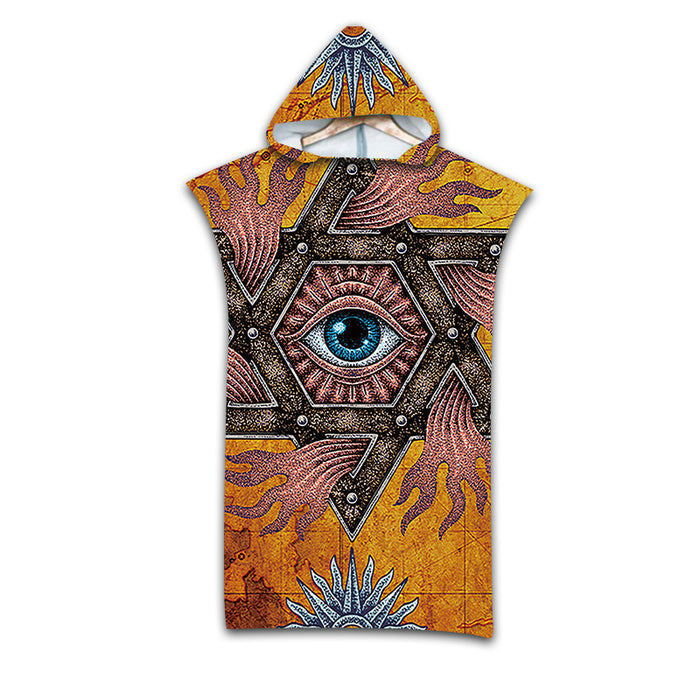 Beach Swimming Printing Wearable Pattern Bath Towel