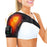 USB Rechargeable Convenient Electric Heating Shoulder Massage Heated Back Shoulder Brace Adjustable Heating Shoulder Massage Belt For Arm Muscle Relaxation