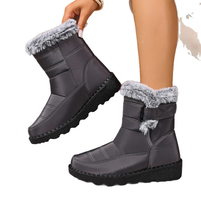 Women's Snow Boots Plus Size Wear-resistant Comfortable Warm Boots
