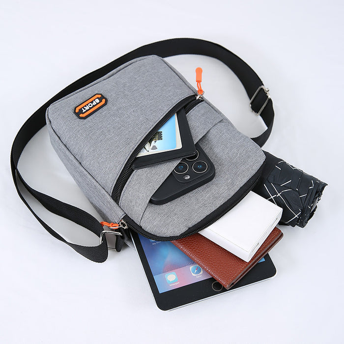 Men's One Shoulder Casual Backpack