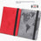 World Map Passport Case Strap Anti-magnetic Multiple Card Slots Leather Compass Elastic Band Ticket Clip