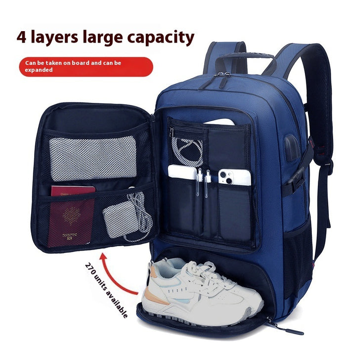 Men Women Mountaineering Waterproof Capacity Schoolbag