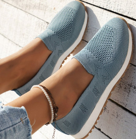 Women's Fashion Mesh Breathable Casual Pumps