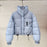 Korean-style Stand Collar Simple Thickened Short Stylish Puffer Jacket