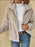 Women's Fleece Lapel Cropped Jacket