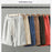 Loose Outer Wear Khaki Solid Color Casual Men's Shorts