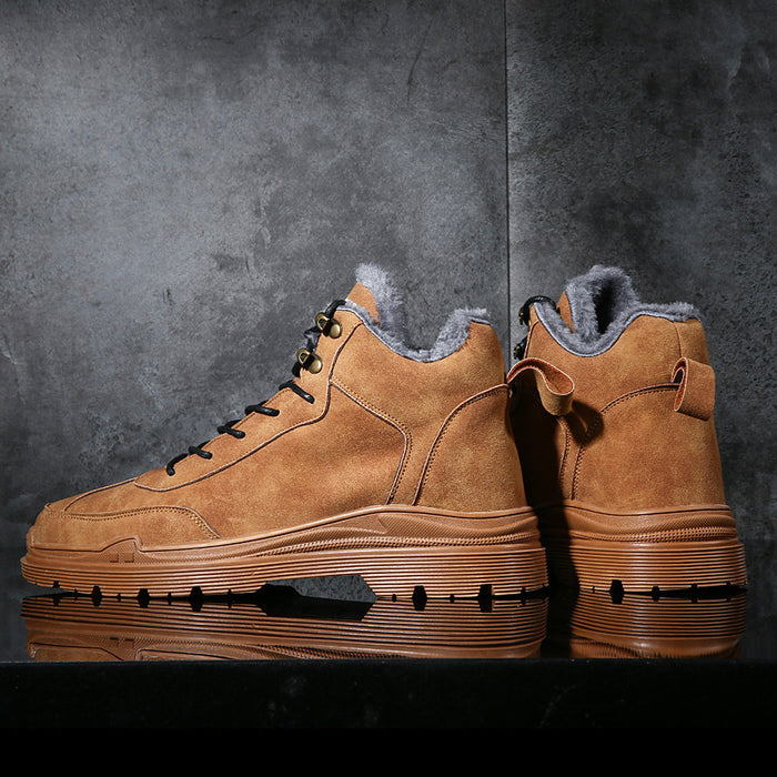 Winter Fleece Warm Outdoor Martin Boots