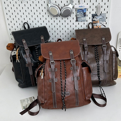 Fashion Casual Large Capacity Retro Trendy Outdoor Men's Travel Backpack