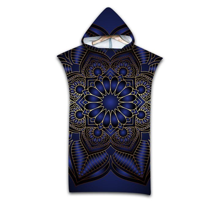 Beach Swimming Printing Wearable Pattern Bath Towel