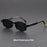 European And American Retro Pin Sun Glasses Korean Hong Kong Style Square Frame Sunglasses