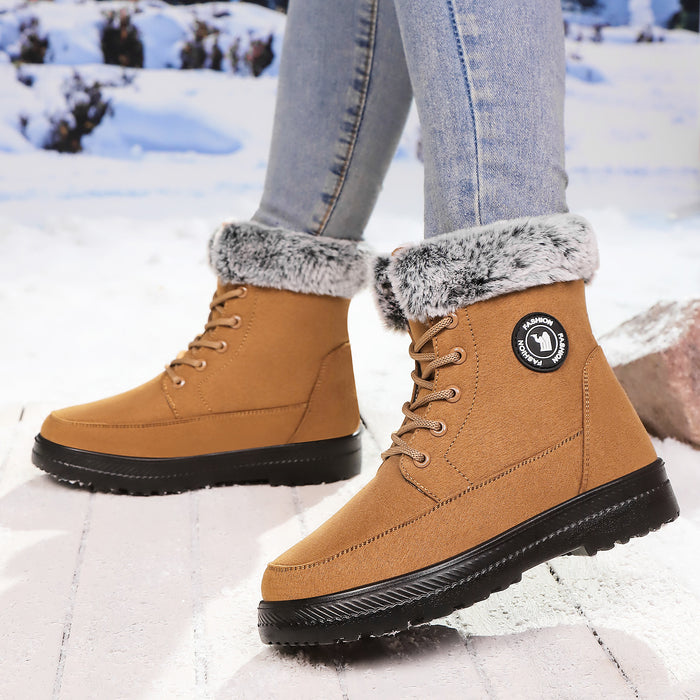 Women's Cotton Soft Bottom Wild Boots
