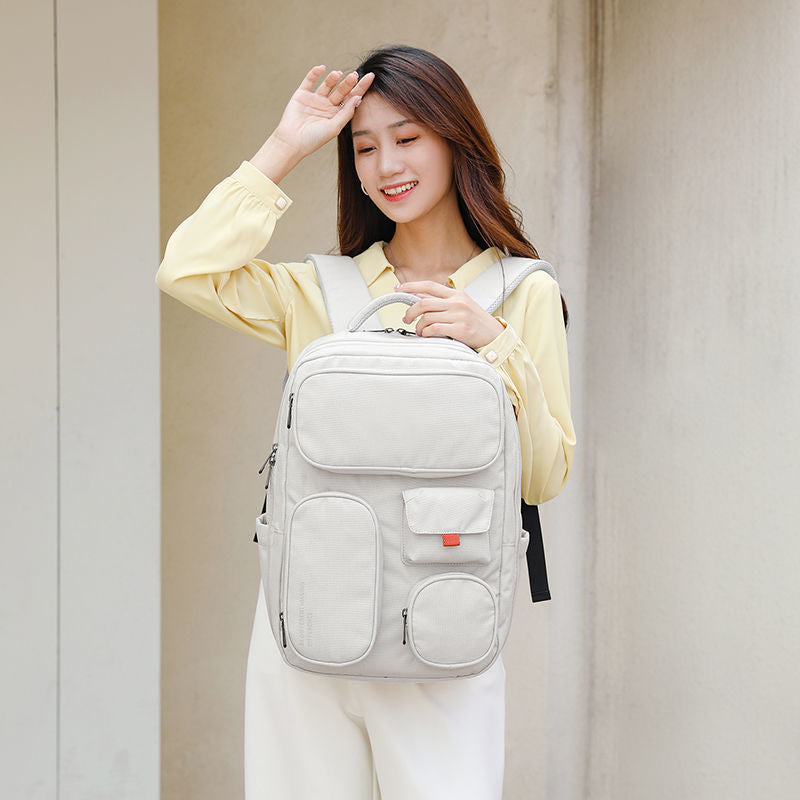 Water Repellent Simple Travel Backpack For Going Out