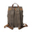 Sac à dos de voyage vintage en toile cirée huilée pour homme