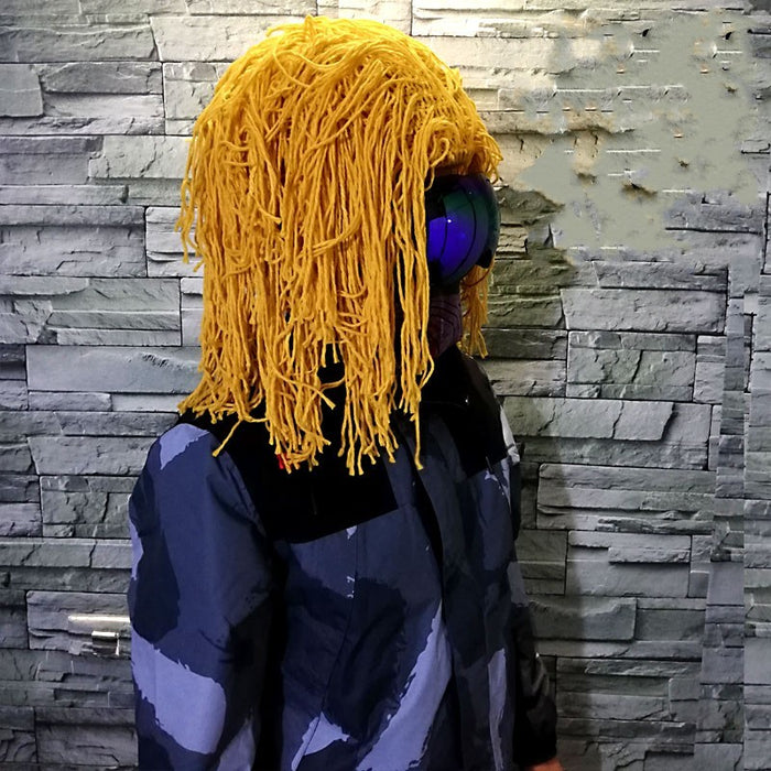 Housse de casque de ski, couvre-chapeau décoratif