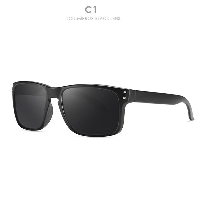 Lunettes de soleil carrées de sport multicolores pour hommes et femmes