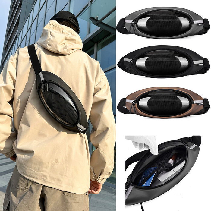 Casual Travel Fashion Personality Men's Chest Bag