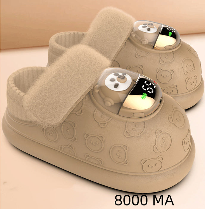 Electrothermal Couple Household Rechargeable Heating Shoes