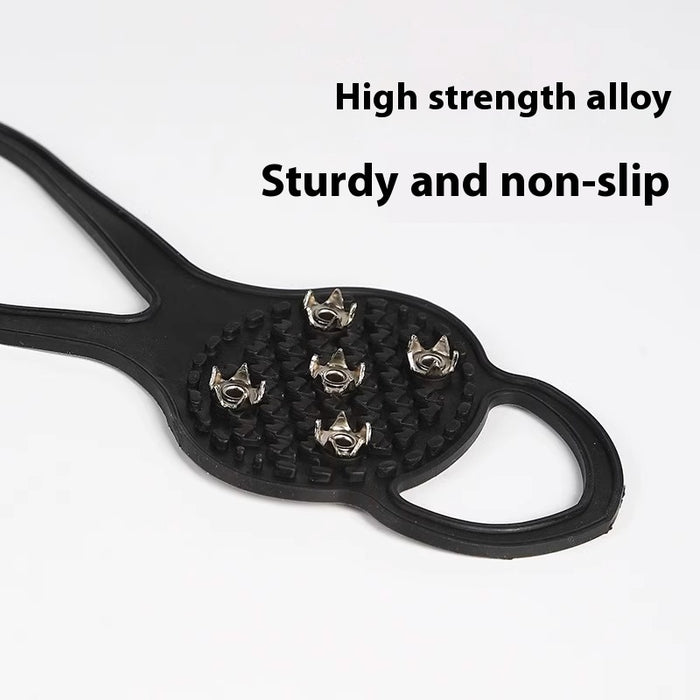 Botas de nieve antideslizantes con garras y clavos