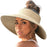 Wide Brim Beach Horse Tail Women's Foldable Sun Hat