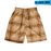 Men's Plaid Shorts Casual Beach Pants