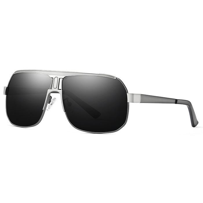 Gafas de sol para hombre, gafas de sol para conducir, montura grande y elegante.