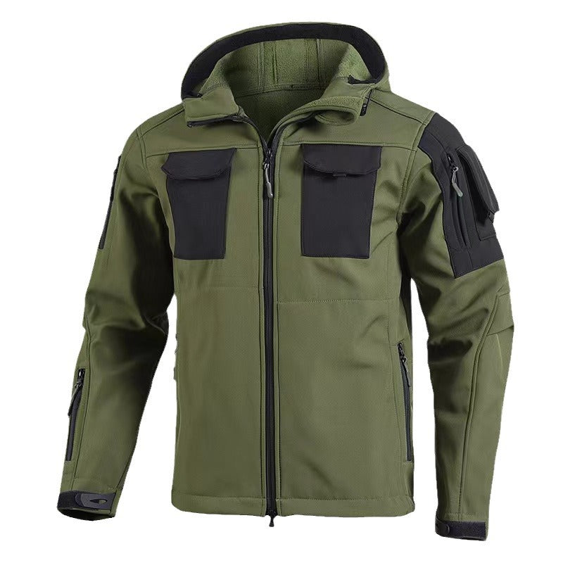 Veste Soft Shell Beetle Top doublée polaire, coupe-vent et imperméable