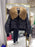Women's Fashion Down Jacket Fur Coat