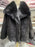 Women's Pure Color Versatile Faux Fur Collar Long Sleeve Coat Plus Size Outerwear
