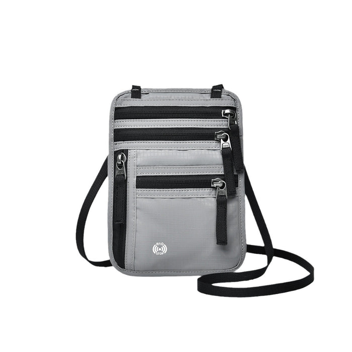 Bolsa multifuncional para pasaporte y credenciales de viaje al extranjero