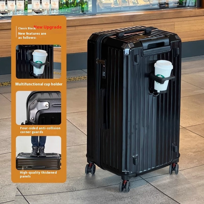 Valise trolley de voyage Simple Home à cinq roues, très grande capacité